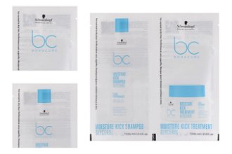 Hydratačný šampón a kúra Schwarzkopf Professional BC Bonacure Moisture Kick - 2 x 12 ml (2709549) 4