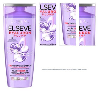Hydratačný šampón Loréal Elseve Hyaluron Plump - 250 ml - L’Oréal Paris + darček zadarmo 1
