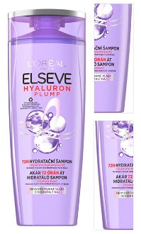 Hydratačný šampón Loréal Elseve Hyaluron Plump - 400 ml - L’Oréal Paris + DARČEK ZADARMO 3