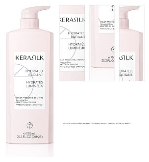 Hydratačný šampón pre farbené vlasy Kerasilk Color Protecting Shampoo - 750 ml (511210) + darček zadarmo 1
