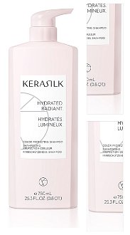 Hydratačný šampón pre farbené vlasy Kerasilk Color Protecting Shampoo - 750 ml (511210) + darček zadarmo 3