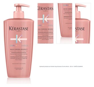 Hydratačný šampón pre farbené vlasy Kérastase Chroma Absolu - 500 ml + darček zadarmo 1
