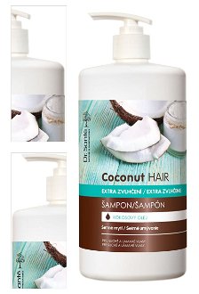 Hydratačný šampón pre krehké a suché vlasy Dr. Santé Coconut - 1000 ml (E8460, E7661) + DARČEK ZADARMO 4