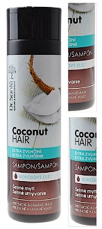 Hydratačný šampón pre krehké a suché vlasy Dr. Santé Coconut - 250 ml (E7678) 3
