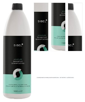 Hydratačný šampón pre normálne až suché vlasy Sibel Moisture - 1000 ml (8700001) + DARČEK ZADARMO 1