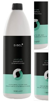 Hydratačný šampón pre normálne až suché vlasy Sibel Moisture - 1000 ml (8700001) + DARČEK ZADARMO 3