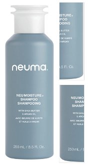 Hydratačný šampón pre suché a poškodené vlasy Neuma Neu Moisture Shampoo - 250 ml (10-001) + darček zadarmo 3