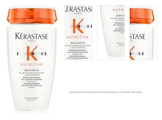 Hydratačný šampón pre suché vlasy Kérastase Nutritive Bain Satin Hydrating Shampoo - 250 ml + darček zadarmo 1