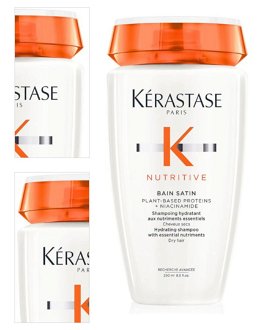 Hydratačný šampón pre suché vlasy Kérastase Nutritive Bain Satin Hydrating Shampoo - 250 ml + darček zadarmo 4