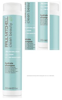 Hydratačný šampón pre suché vlasy Paul Mitchell Clean Beauty Hydrate - 250 ml (121012) + darček zadarmo 1