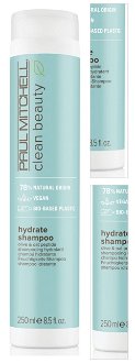 Hydratačný šampón pre suché vlasy Paul Mitchell Clean Beauty Hydrate - 250 ml (121012) + darček zadarmo 3