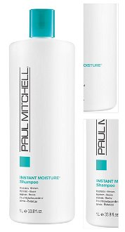 Hydratačný šampón pre suché vlasy Paul Mitchell Instant Moisture® - 1000 ml (101114) + darček zadarmo 3