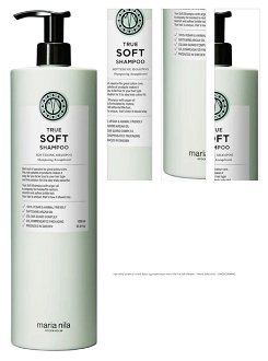 Hydratačný šampón pre suché vlasy s arganovým olejom Maria Nila True Soft Shampoo - 1000 ml (NF02-3633) + darček zadarmo 1