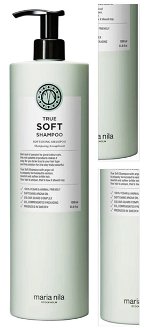 Hydratačný šampón pre suché vlasy s arganovým olejom Maria Nila True Soft Shampoo - 1000 ml (NF02-3633) + darček zadarmo 3