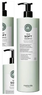 Hydratačný šampón pre suché vlasy s arganovým olejom Maria Nila True Soft Shampoo - 1000 ml (NF02-3633) + darček zadarmo 4
