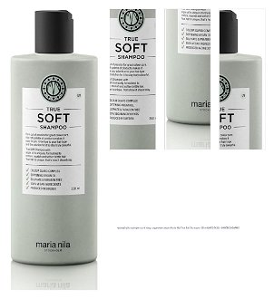Hydratačný šampón pre suché vlasy s arganovým olejom Maria Nila True Soft Shampoo - 350 ml (NF02-3630) + darček zadarmo 1