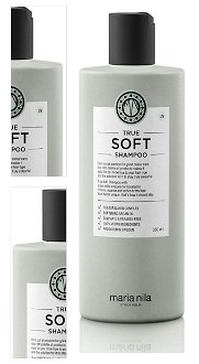 Hydratačný šampón pre suché vlasy s arganovým olejom Maria Nila True Soft Shampoo - 350 ml (NF02-3630) + darček zadarmo 4