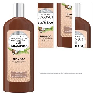 Hydratačný šampón s kokosovým olejom GlySkinCare Organic Coconut Oil Shampoo - 250 ml (WYR000271) + darček zadarmo 1
