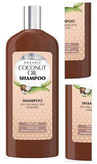 Hydratačný šampón s kokosovým olejom GlySkinCare Organic Coconut Oil Shampoo - 250 ml (WYR000271) + darček zadarmo 3