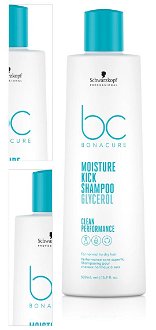 Hydratačný šampón Schwarzkopf Professional BC Bonacure Moisture Kick Shampoo - 250 ml (2709230) + darček zadarmo 4