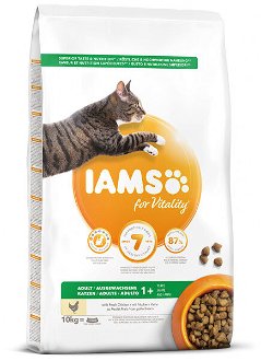 IAMS granuly pre dospelé mačky kuracie 10kg