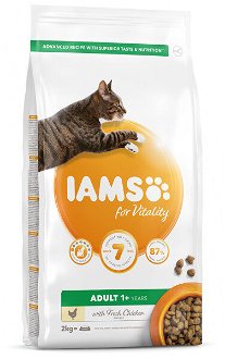 IAMS granuly pre mačky Adult Cat Chicken 2kg 2