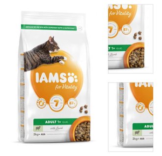 IAMS granuly pre mačky Cat Adult Lamb 2kg 3