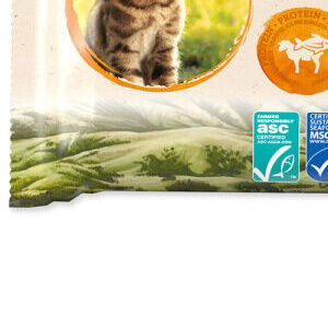 Iams kapsička Naturally morské a suchozemské mäso v omáčke multipack 4 x 85 g 8