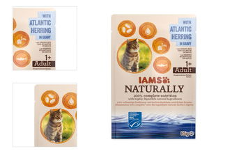 Iams kapsička Naturally sleď v omáčke 85 g 4