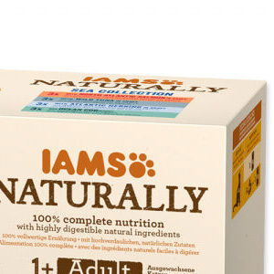 Iams Naturally kapsička morské mäso v omáčke multipack 12 x 85 g 7