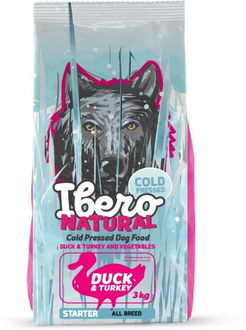 Ibero Cold Press Dog Starter/Puppy - 3kg 2