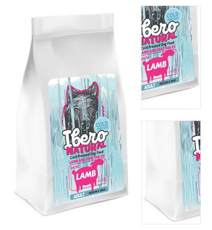 Ibero Cold Press Dog Adult Medium/Large Lamb - 3kg 3