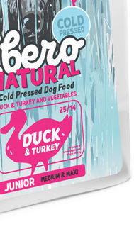 Ibero Cold Press Dog Junior Medium/Large Duck - 3kg 9