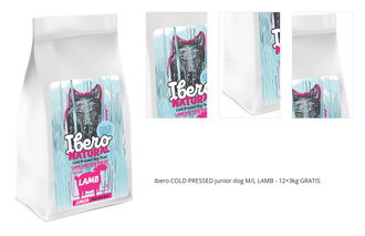 Ibero Cold Pressed Dog Junior Medium/Large Lamb - 12kg 1