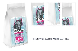Ibero COLD PRESSED dog  adult  MEDIUM/LARGE   BEEF - 12kg + 3kg GRATIS 1