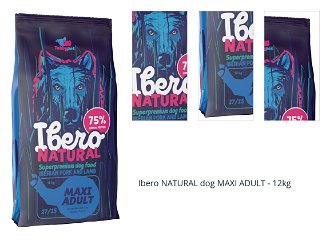 Ibero NATURAL dog MAXI ADULT - 12kg 1