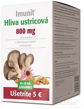 Imunit HLIVA ustricová 800 mg s rakytník. a echin. 2