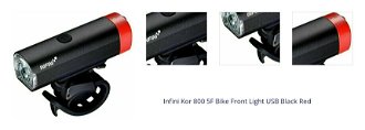 Infini Kor 800 lm Black Cyklistické svetlo 1