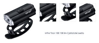 Infini Tron 100 100 lm Cyklistické svetlo 1