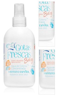 Instituto Español Fresh Drops Baby kolínska voda pre deti 250 ml 3