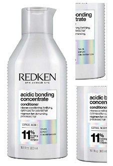 Intenzívne regeneračná starostlivosť pre poškodené vlasy Redken Acidic Bonding Concentrate - 300 ml + darček zadarmo 3