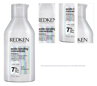 Intenzívne regeneračný šampón pre poškodené vlasy Redken Acidic Bonding Concentrate - 300 ml + darček zadarmo 1