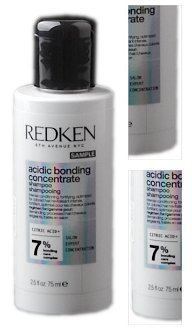 Intenzívne regeneračný šampón pre poškodené vlasy Redken Acidic Bonding Concentrate - 75 ml (E3862400) + darček zadarmo 3