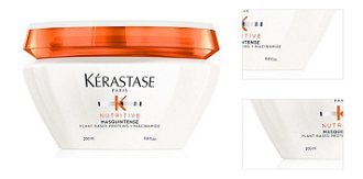 Intenzívne vyživujúca maska pre suché vlasy Kérastase Nutritive Masquintense - 200 ml + darček zadarmo 3