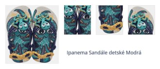 Ipanema Sandále detské Modrá 1
