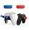 iPega P5029 PlayStation 4/5 krytky na controller, červené/modré