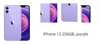 iPhone 12 256GB, fialová 1