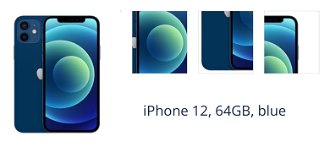 iPhone 12, 64GB, modrá 1