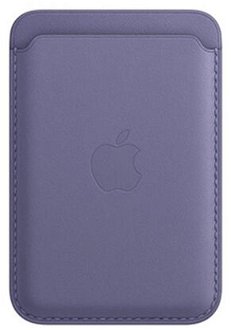 iPhone Leather Wallet with MagSafe, wisteria