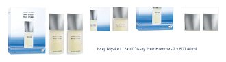 Issey Miyake L`Eau D`Issey Pour Homme - 2 x EDT 40 ml 1